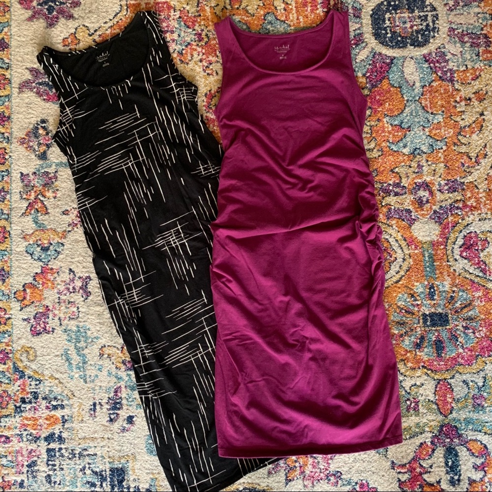 Isabel maternity bodycon tank dresses size small